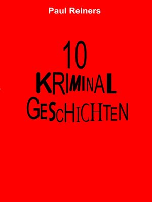 cover image of 10 Kriminalgeschichten